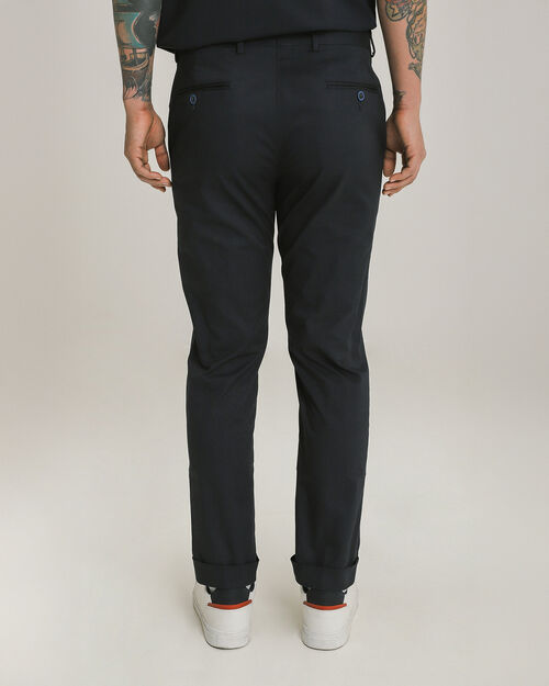 Pantalón Fit Slim Azul